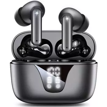 Новые беспроводные наушники Bluetooth Наушники Bluetooth Наушники с шумоподавлением Автоматическое сопряжение Поездка на работу Школа Деловая поездка [2024 5.3