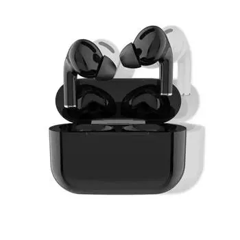 Новые беспроводные наушники HiFi Stereo Super Bass Noise Cancel Heaset Earbus с микрофоном для iPhone Xiaomi Huawei IPX5 Водонепроницаемость чёрный
