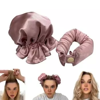 Новые безнагревательные щипцы для завивки волос без нагрева, бигуди для волос, шелковые локоны, мягкие бигуди для волос, повязка на голову для сна, ленивые бигуди, инструменты для укладки волос