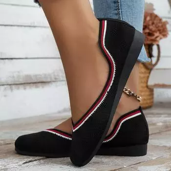 Новые большие размеры 36-43 сетчатые дышащие повседневные модные удобные легкие спортивные туфли на плоской подошве с небольшим вырезом Zapatos Mujer 36 серый