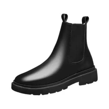 Новые ботинки Martin 2025 года, универсальные мужские ботинки в английском стиле, бархатные, толстые, теплые, рабочие ботинки Chelsea, универсальные мужские ботинки. 39