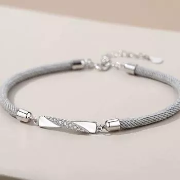 Новые браслеты для пар Mobius, простые плетеные парные ручные веревки для мужчин и женщин, ювелирные изделия, подарки для влюбленных на дальние расстояния