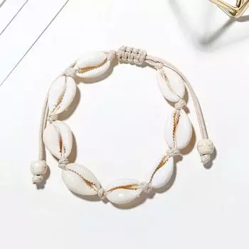 Новые браслеты в виде ракушек для женщин, украшения для ног, летние босиком, ремешок на щиколотке, богемные аксессуары