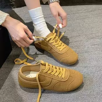 Новые брендовые женские кроссовки на плоской подошве, повседневная спортивная обувь, осенняя мода, кроссовки на шнуровке, женские трендовые кроссовки для путешествий Zapatos Mujer 35