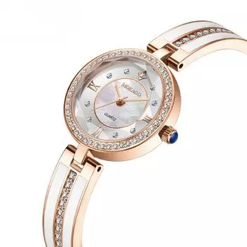 Новые бриллиантовые нишевые легкие роскошные ювелирные изделия браслет римские весы женские часы