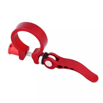 Новые быстросъемные хомуты для подседельного штыря для горного велосипеда из сплава 31,8 мм и 34,9 мм красный