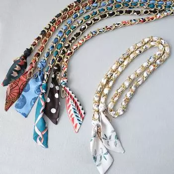 Новые цепочки для телефонов, аксессуары, съемный ремешок, шелковый ремешок через плечо, длинный чехол для телефона, цепочки, подвеска на шею, милый принт, цепочка для телефона 120CM