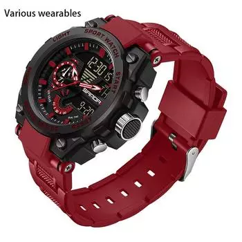 Новые часы для подростков, многофункциональные, модные, трендовые, мужские часы, классные, водонепроницаемые, с будильником, мужские часы