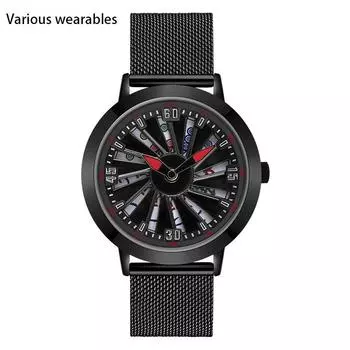 Новые часы могут играть в маджонг, большой поворотный стол, модная личность, креативная концепция, мужские часы