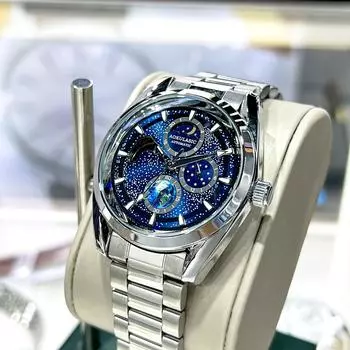 Новые часы Starry Sky Dial мужские механические часы водонепроницаемые светящиеся многофункциональные полностью автоматические мужские часы Trend
