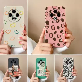 Новые чехлы для Tecno Camon 30S Sprak 20 30 30C Pro GO 1 2025 Pop 9 4G 5G Защита линз Мягкий жидкий силикон Тонкие модные этикетки Горячий корпус для Tecno Tecno Spark 30 4G