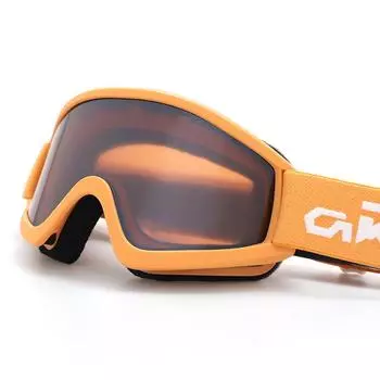 Новые цилиндрические лыжные очки, двухслойные противозапотевающие лыжные очки для взрослых, ветрозащитные снежные очки для близорукости, очки, оборудование