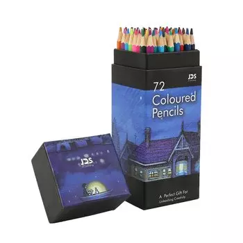 Новые цветные 72 цвета цветное хранилище для рекомендуемых школьных учебных материалов [издание 2023 г.] карандаши, набор, масляные карандаши, чехол, для детей,