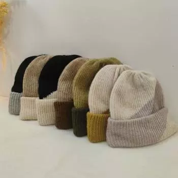 Новые цветные шапки для женщин, мягкая пушистая зимняя шапка из кроличьего меха, женская теплая ангорская вязаная шапка розового цвета, шапки Skullies 56-58cm