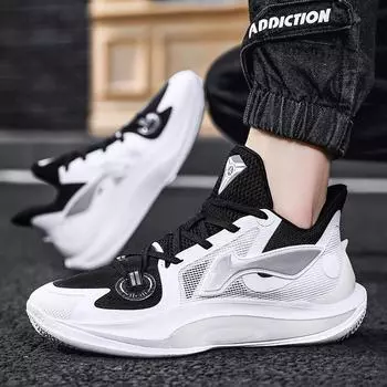 Новые цветные удобные, эластичные, резиновые, мягкие, легкие, взрывные, высококачественные мужские и женские баскетбольные кроссовки 36 звезда