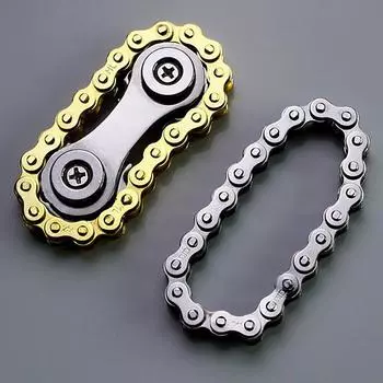 Новые декомпрессионные игрушки, антистрессовые игрушки, цепочки передач на кончиках пальцев, подарочные наборы золотистый