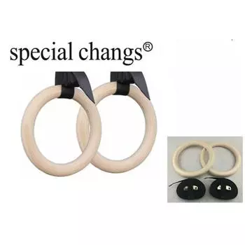 Новые деревянные 28 мм упражнения для фитнеса, гимнастические кольца, тренажерный зал, упражнения для кроссфита, подтягивания, мышцы вверх белый