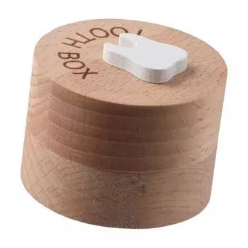 Новые деревянные милые детские шкатулки для зубов, памятная шкатулка для хранения зубной феи