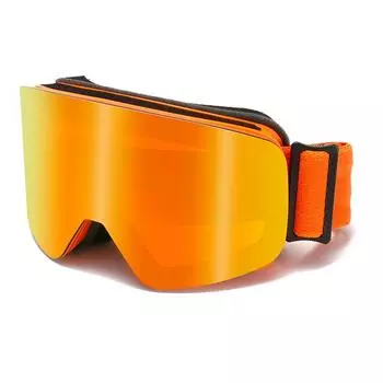 Новые детские двухслойные противотуманные детские лыжные очки из настоящей пленки, лыжные очки для альпинизма на открытом воздухе