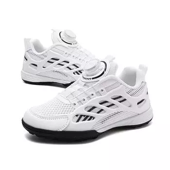 Новые детские футбольные тренировочные кроссовки с вращающейся пряжкой TF для мальчиков и девочек, тренировочные кроссовки для игры на траве 30