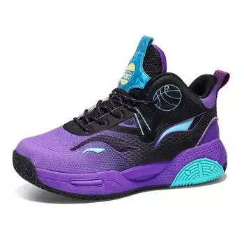 Новые детские и студенческие баскетбольные кроссовки с фрикционным звуком, популярные кроссовки для мальчиков, осенняя сетчатая дышащая обувь 31 сапфировый