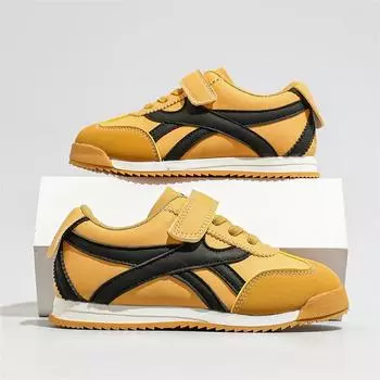 Новые детские кроссовки для мальчиков, нескользящие, кроссовки для бега, дизайнерская обувь для ходьбы, удобная повседневная кожаная детская обувь Insole16.3 розовый