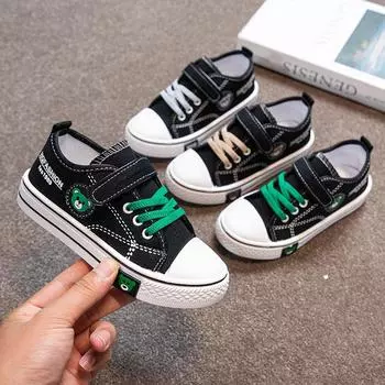 Новые детские модные дышащие парусиновые низкие кеды для скейтбординга, детские спортивные кроссовки для бега для мальчиков и девочек, удобные кроссовки на мягкой подошве 26 синий