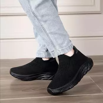 Новые детские носки, вязаные модные кроссовки средней сложности для мальчиков и девочек, повседневные спортивные носки, кроссовки для детей, теннисная обувь 35