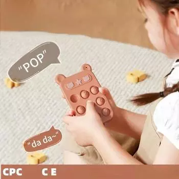 Новые детские силиконовые прорезыватели для зубов, игрушки из пищевого BPA в форме телефона для новорожденных, безопасные для шлифования, сенсорные, образовательные розовый