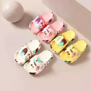 Новые детские тапочки летние детские легкие домашние сандалии с принтом 150 yards inner length 15CM