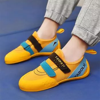 Новые детские тренировочные туфли для скалолазания, уличные кроссовки для альпинизма и отдыха, четырехсезонная защитная обувь для ног, обувь для скалолазания 30