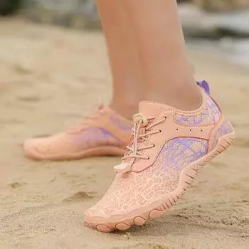 Новые детские туфли для отдыха на открытом воздухе с пятью пальцами для ручья, обувь для забродного пляжа, обувь для дайвинга, обувь для пар, для плавания, фитнеса, велоспорта, походов 36 чёрный