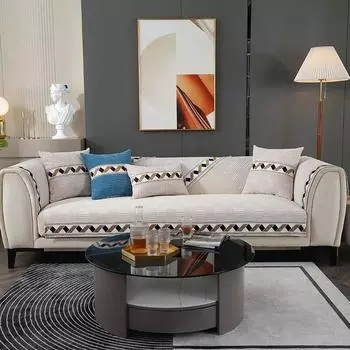 Новые диванные подушки в китайском стиле L-образный угловой нескользящий диван, спинка, подлокотник, полотенце, чехол на сиденье, классическое украшение, коврик для подушки 70x70cm 1pcs