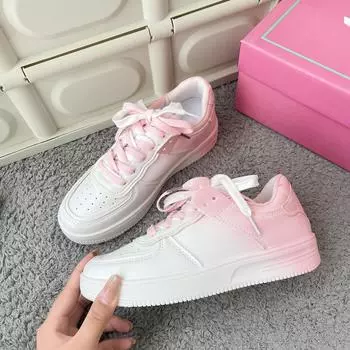 Новые дизайнерские кроссовки Color Match Platform для женщин, весна-осень, спортивная повседневная обувь для сноуборда, женская корейская обувь Zapatillas Mujer 35