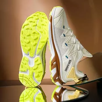 Новые дизайнерские кроссовки для бега по пересеченной местности, мужские внедорожные кроссовки, легкая нескользящая спортивная обувь для альпинизма на открытом воздухе, мужская обувь 39