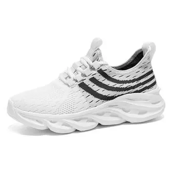Новые дизайнерские мужские повседневные кроссовки с дышащей сетчатой поверхностью, легкие кроссовки для бега, для ходьбы, фитнеса, мужские кроссовки большого размера 39