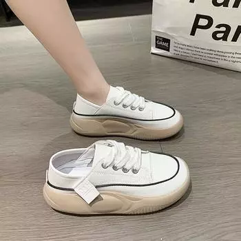 Новые дизайнерские туфли Sense Fashion Platform Sports Single 35 белый