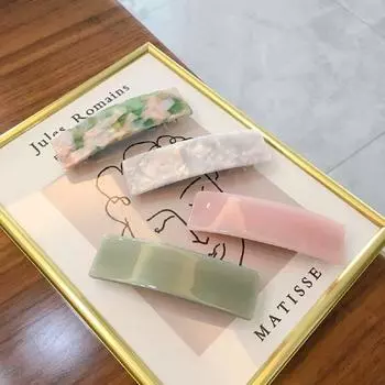 Новые длинные женские ацетатные геометрические женские шпильки для волос с леопардовым принтом заколки для волос 6