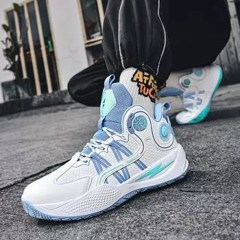 Новые дышащие кроссовки для тренировок для студентов, баскетбольная повседневная спортивная обувь для профессиональных спортсменов, повседневная, комфортная 36