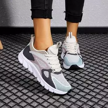 Новые дышащие кроссовки Lovers для бега на весну и осень, женские студенческие повседневные удобные спортивные туфли с мягкой подошвой для полетов 35
