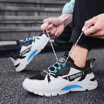 новые дышащие сетчатые кроссовки для отдыха, универсальные молодежные спортивные туфли, дезодорант, мягкая подошва, мужские туфли 36