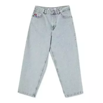 Новые джинсы Harajuku Hip Hop Cartoon Y2K Big Boy с графической вышивкой, мешковатые джинсы, брюки с высокой талией, широкие брюки, уличная одежда S чёрный