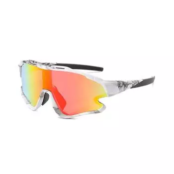 Новые европейские и американские модные спортивные солнцезащитные очки для езды на открытом воздухе, крутые модные красочные солнцезащитные очки с защитой от песка для мужчин и женщин