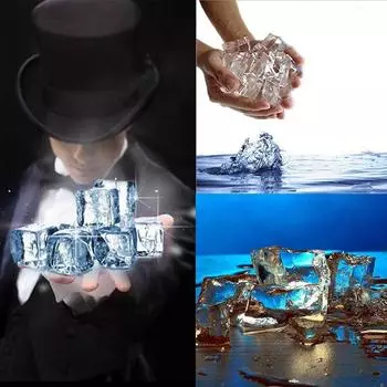 Новые фокусы лед из воды магический реквизит иллюзия магия крупный план магический инструмент