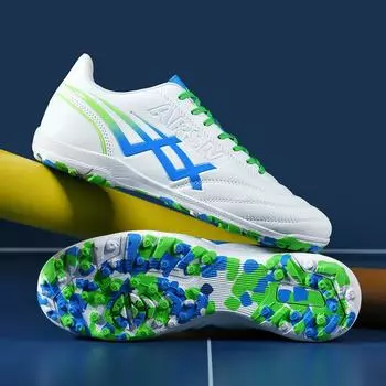 Новые футбольные бутсы для мальчиков и девочек, сломанные ногти, подростки, студенты, взрослые, низкие тренировочные бутсы, один ботинок 35