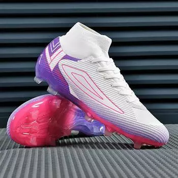 Новые футбольные бутсы мужские шипы газон студенты молодежь взрослые игра тренировочный спорт футбольные бутсы 36