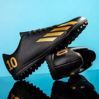 Новые футбольные бутсы с низким верхом для студентов с длинными ногтями Кубок мира сломанные ногти для взрослых травяные игры спортивная обувь 35 белый