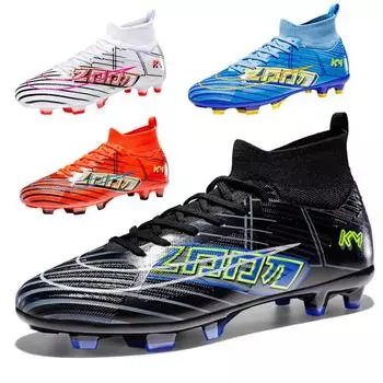 Новые футбольные бутсы шипы AG молодежные детские взрослые футбольные бутсы tf студенческие тренировочные бутсы для спорта на открытом воздухе 35