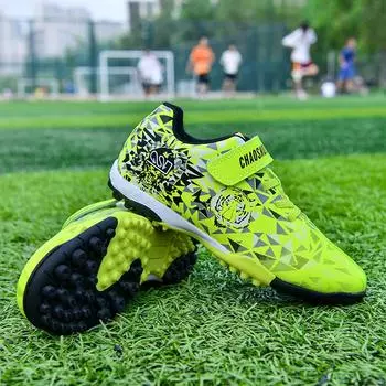 Новые футбольные бутсы ультралегкие спортивные бутсы для спорта на открытом воздухе, устойчивые кроссовки для полевых повседневных футбольных кроссовок 30
