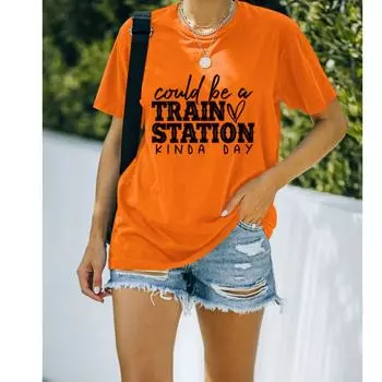 Новые футболки Harajuka с буквенным принтом, женские универсальный пуловер с коротким рукавом, летняя дизайнерская повседневная футболка с круглым вырезом, женские топы XL